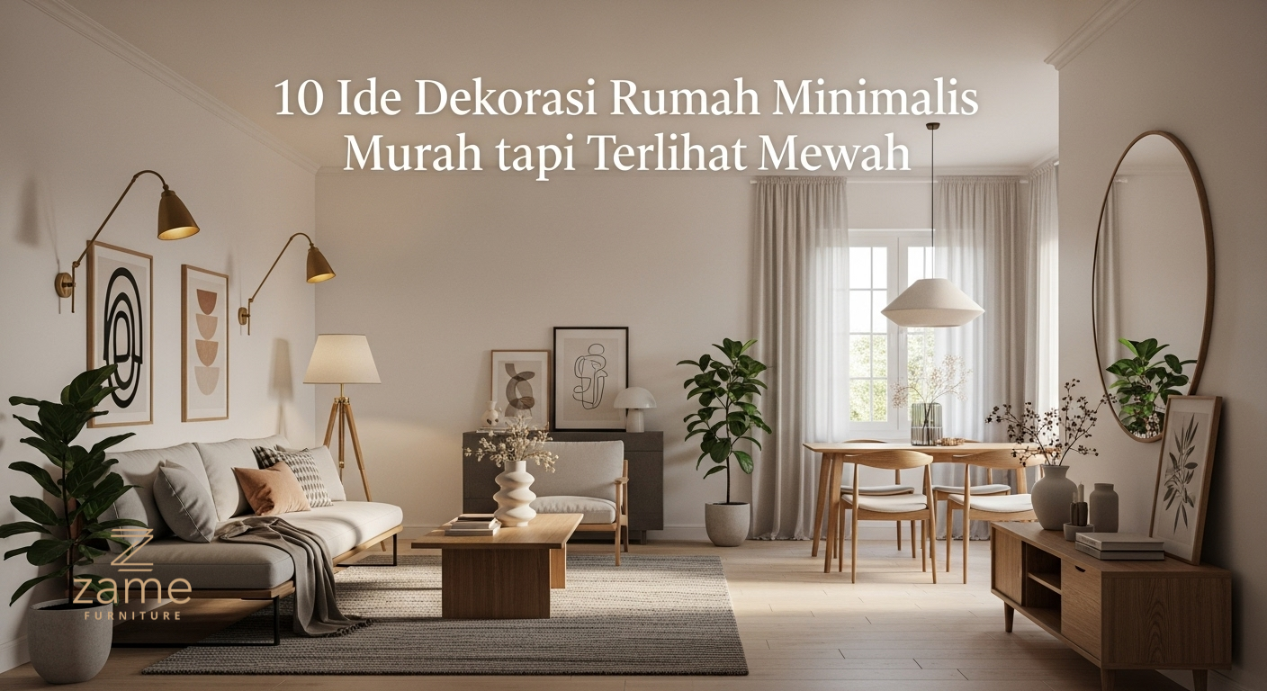 10 Ide Dekorasi Rumah Minimalis Murah tapi Terlihat Mewah