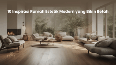 10 Inspirasi Rumah Estetik Modern yang Bikin Betah