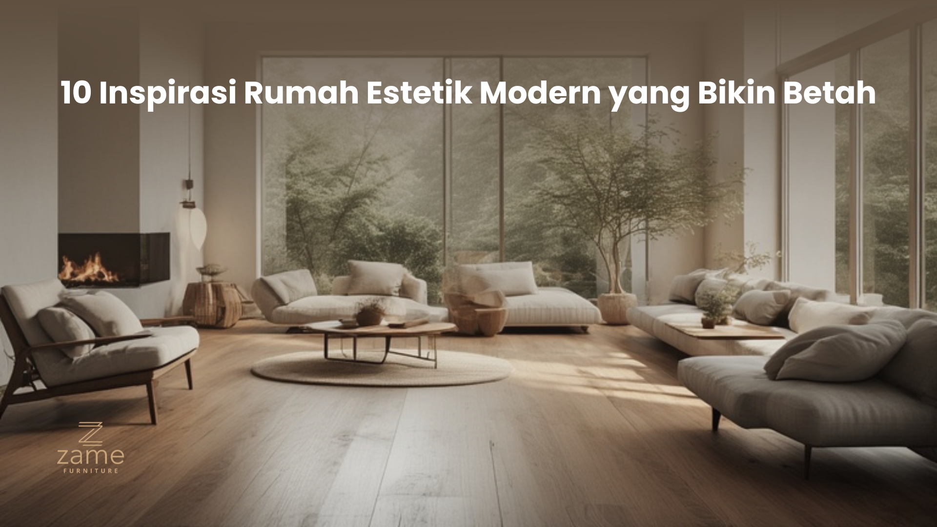 10 Inspirasi Rumah Estetik Modern yang Bikin Betah