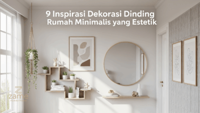 9 Inspirasi Dekorasi Dinding Rumah Minimalis yang Estetik