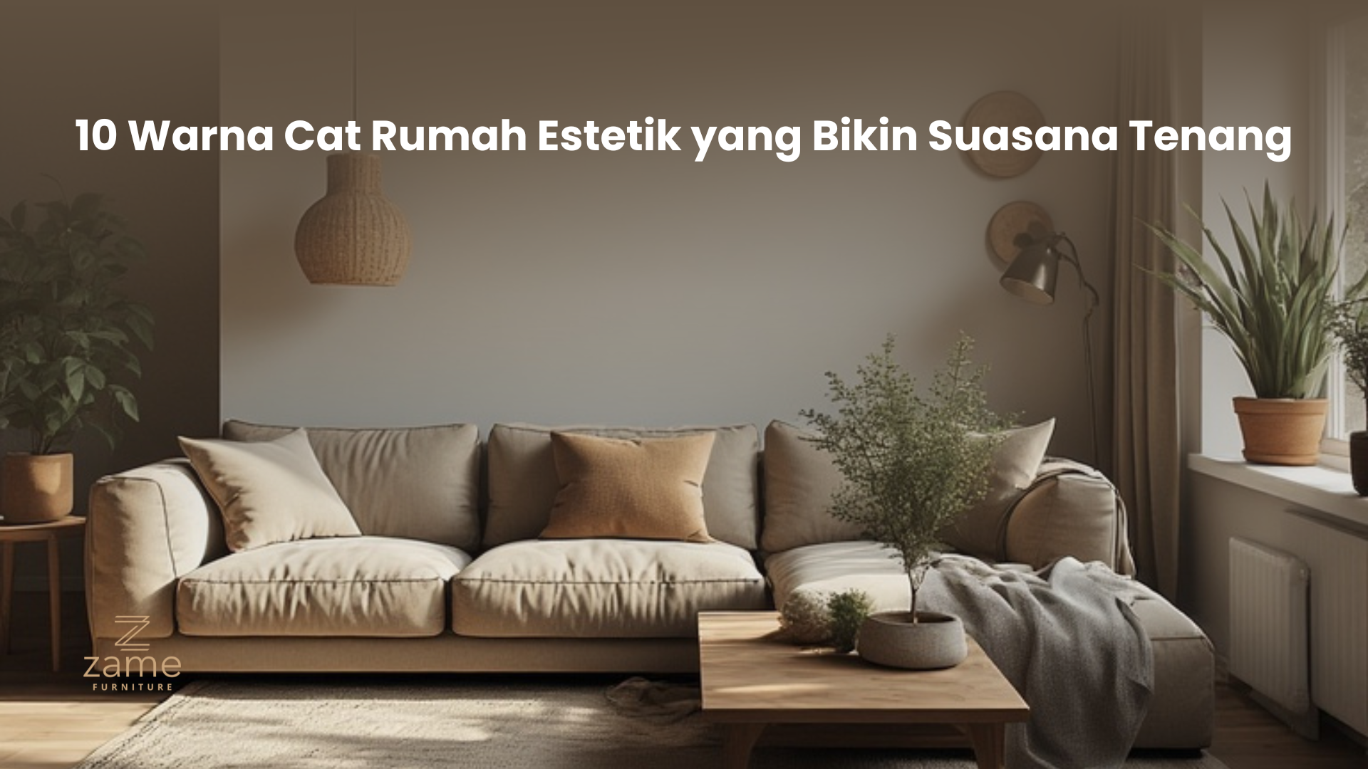 10 Warna Cat Rumah Estetik yang Bikin Suasana Tenang
