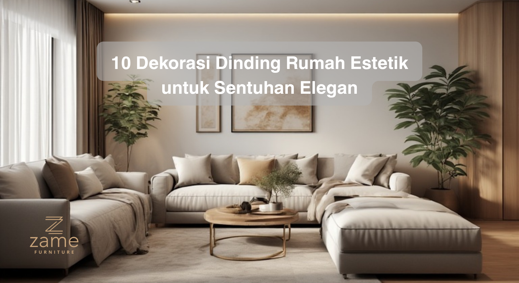 10 Dekorasi Dinding Rumah Estetik untuk Sentuhan Elegan