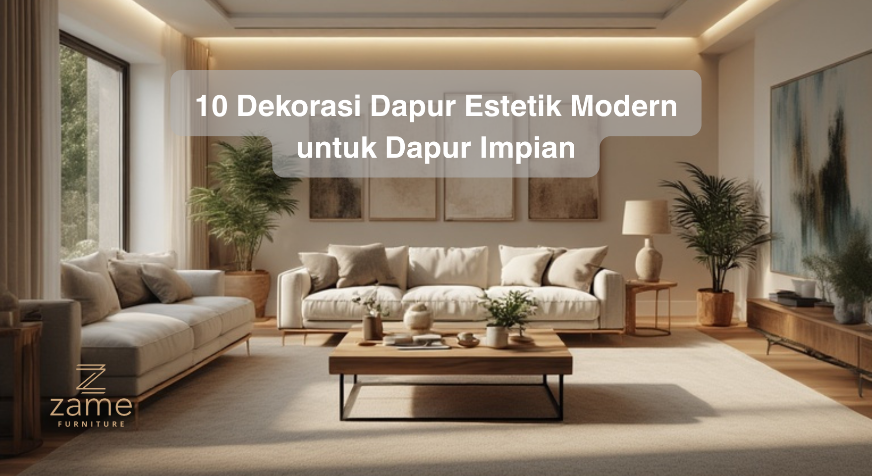 10 Dekorasi Dapur Estetik Modern untuk Dapur Impian