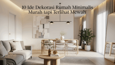 10 Ide Dekorasi Rumah Minimalis Murah tapi Terlihat Mewah