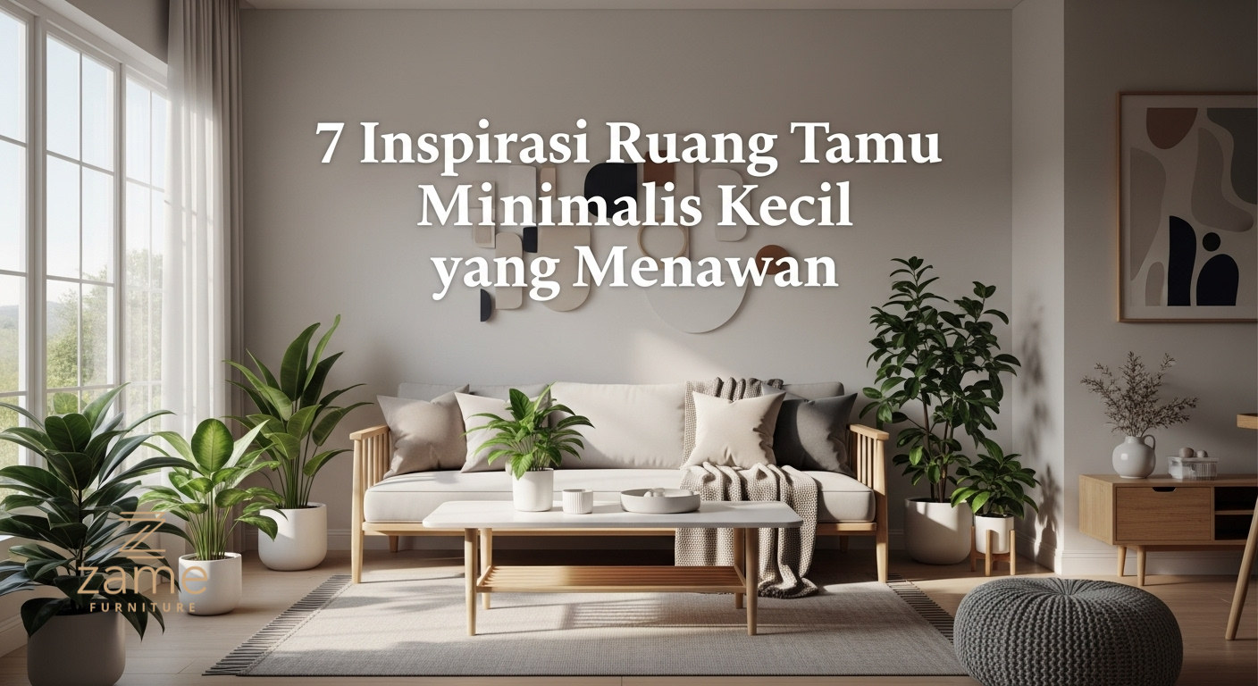 7 Inspirasi Ruang Tamu Minimalis Kecil yang Menawan