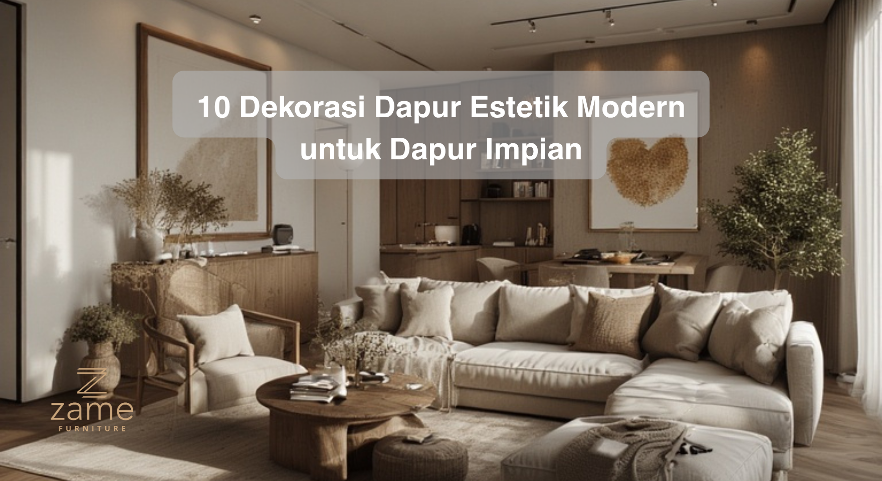 10 Dekorasi Dapur Estetik Modern untuk Dapur Impian