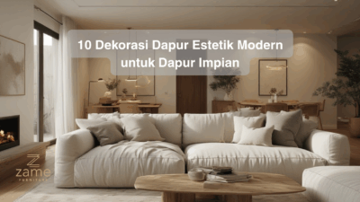 10 Dekorasi Dapur Estetik Modern untuk Dapur Impian