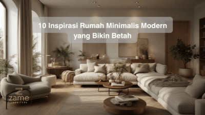 10 Inspirasi Rumah Minimalis Modern yang Bikin Betah
