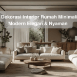 9 Dekorasi Interior Rumah Minimalis Modern Elegan & Nyaman