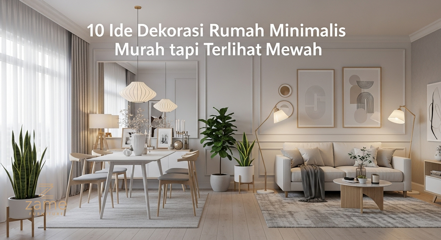 10 Ide Dekorasi Rumah Minimalis Murah tapi Terlihat Mewah