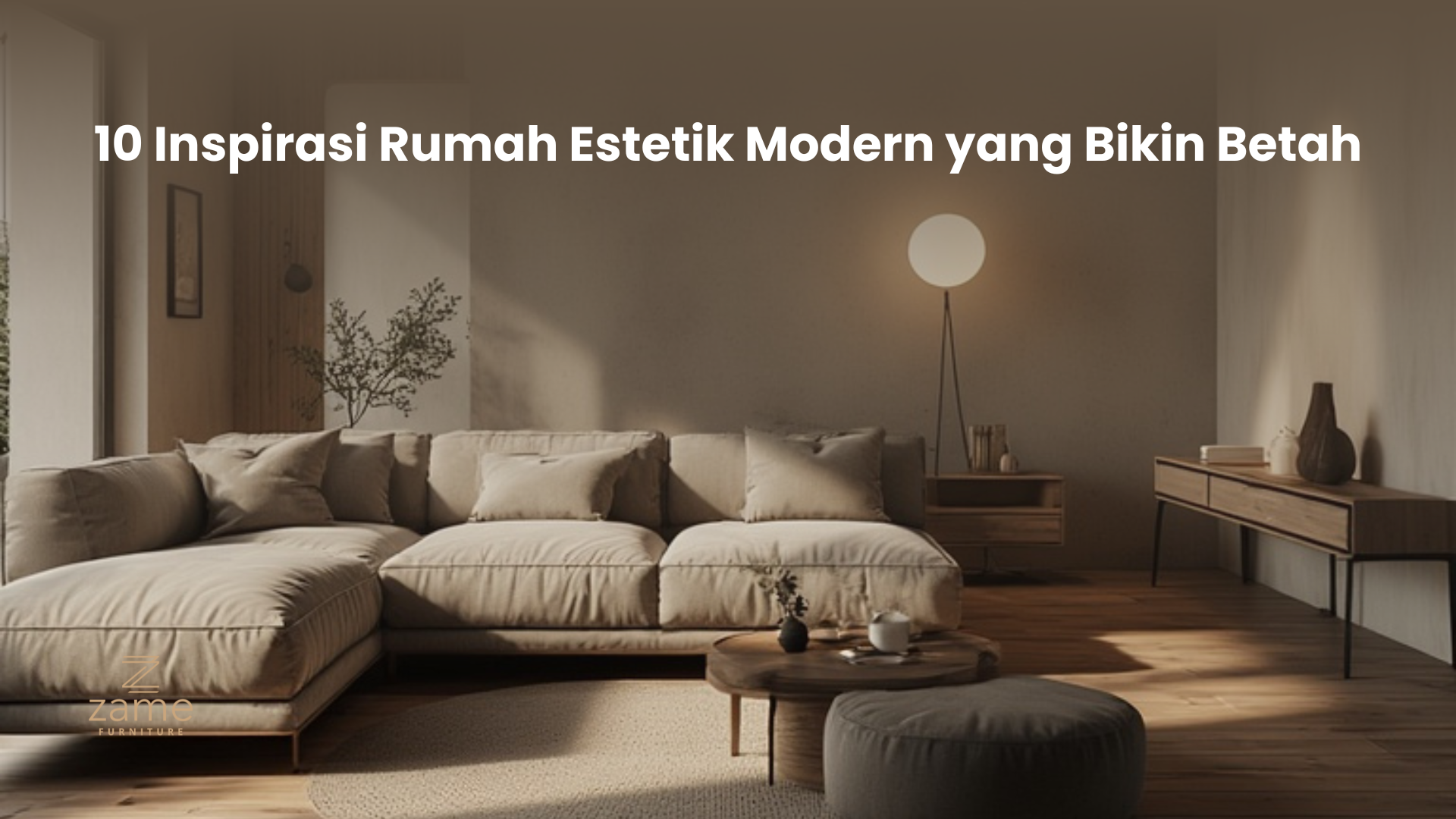 10 Inspirasi Rumah Estetik Modern yang Bikin Betah