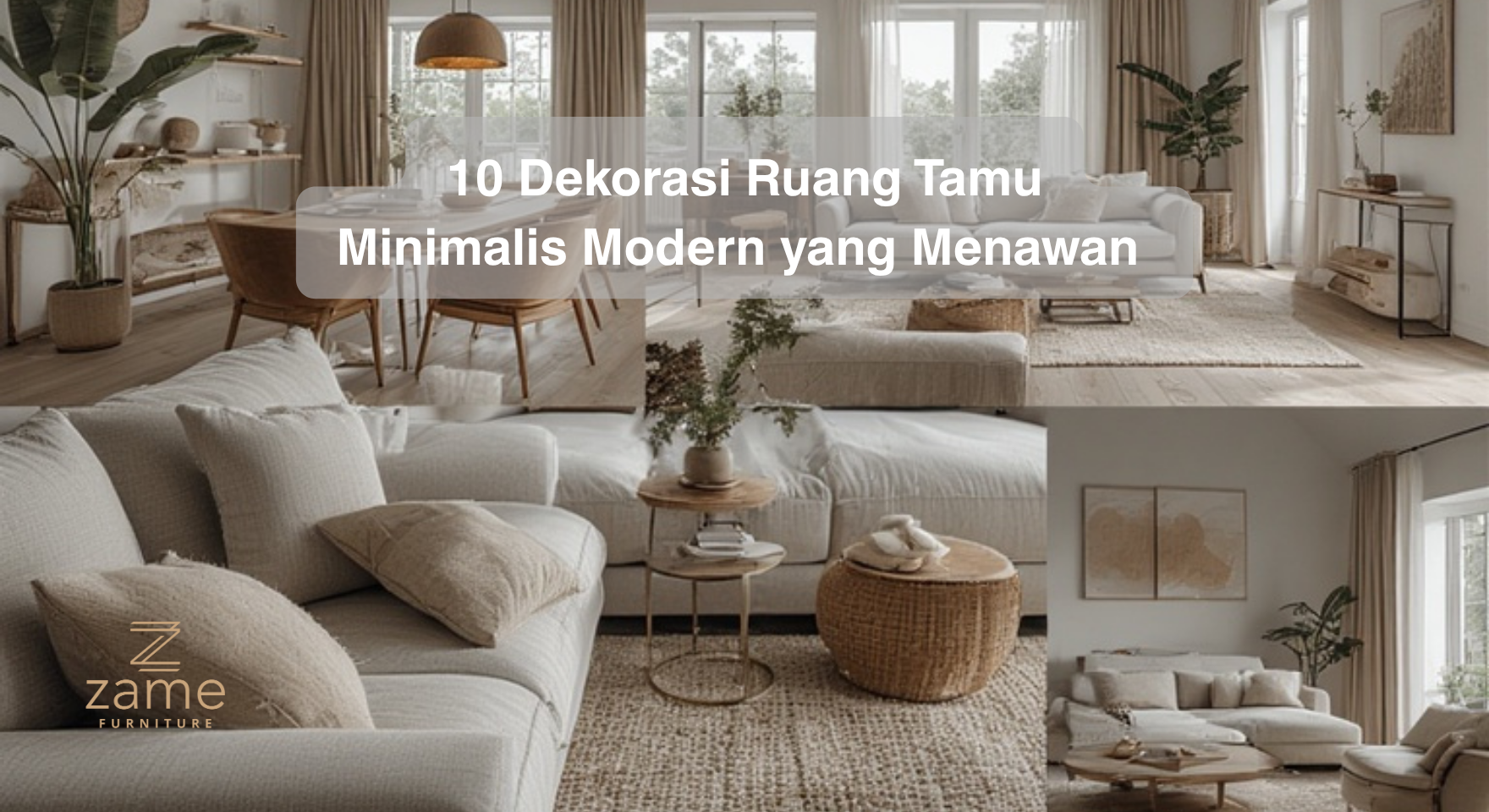 10 dekorasi ruang tamu minimalis modern yang menawan