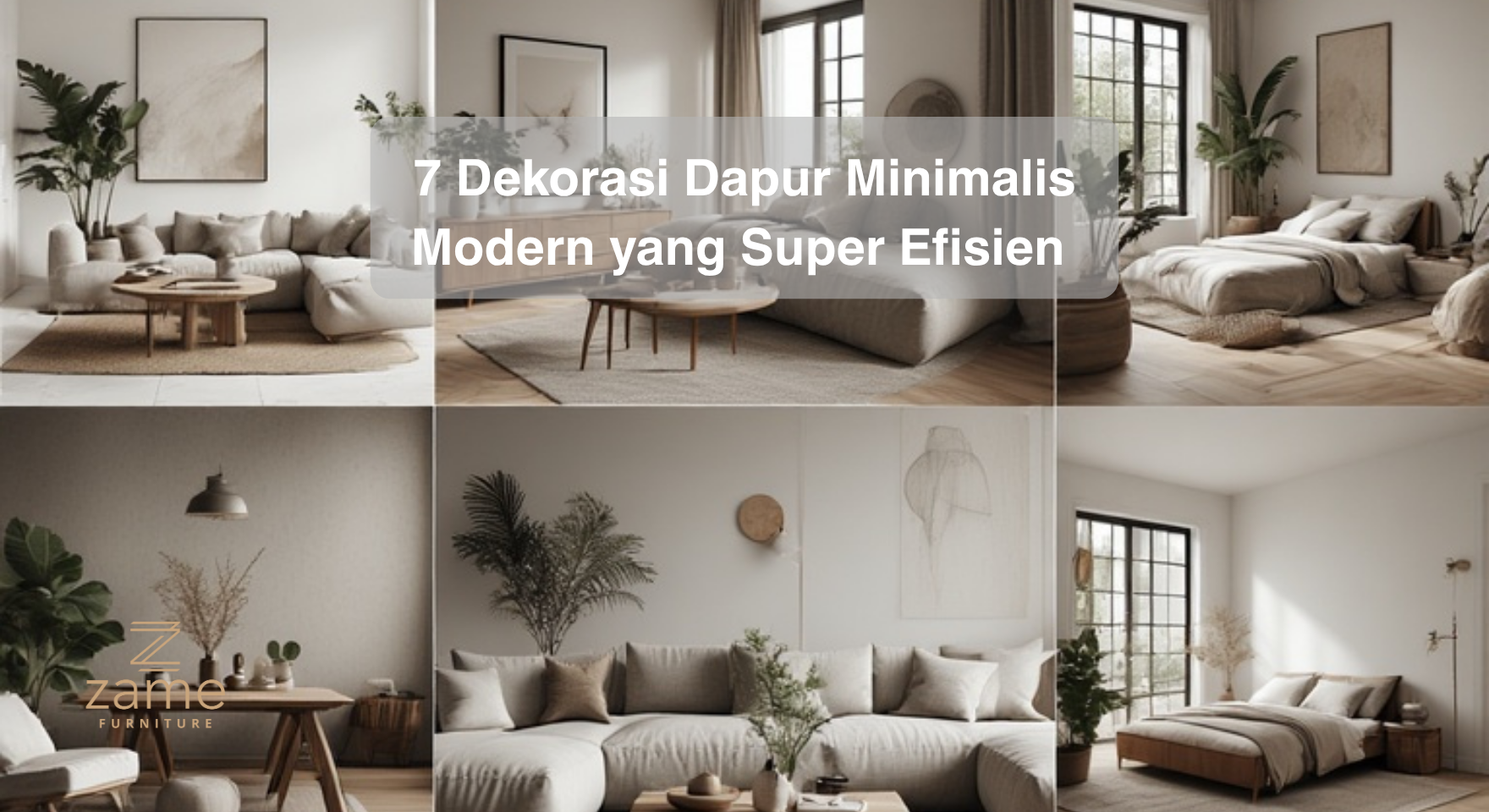 7 Dekorasi Dapur Minimalis Modern yang Super Efisien