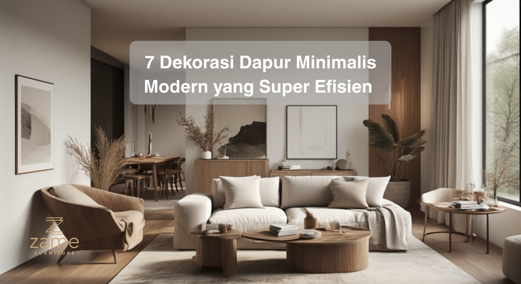 7 Dekorasi Dapur Minimalis Modern yang Super Efisien
