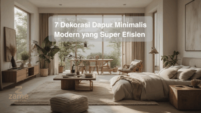 7 Dekorasi Dapur Minimalis Modern yang Super Efisien