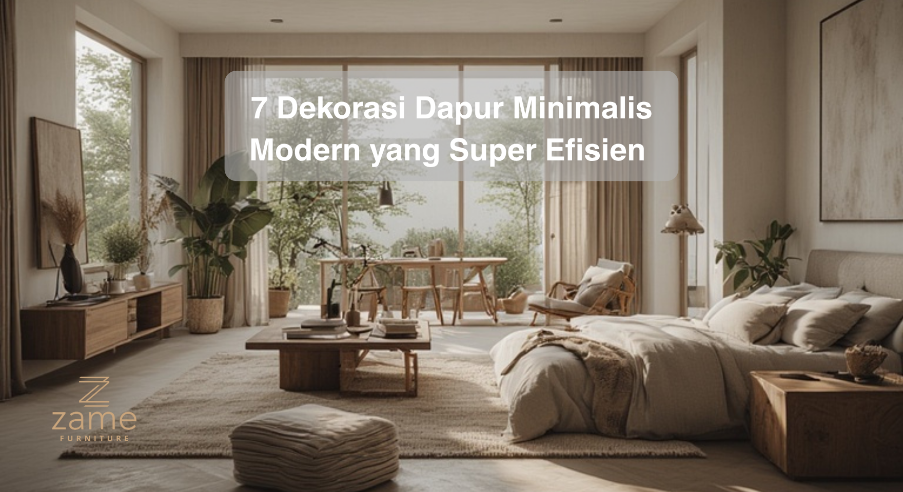 7 Dekorasi Dapur Minimalis Modern yang Super Efisien