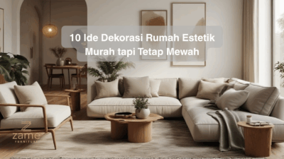 10 Ide Dekorasi Rumah Estetik Murah tapi Tetap Mewah