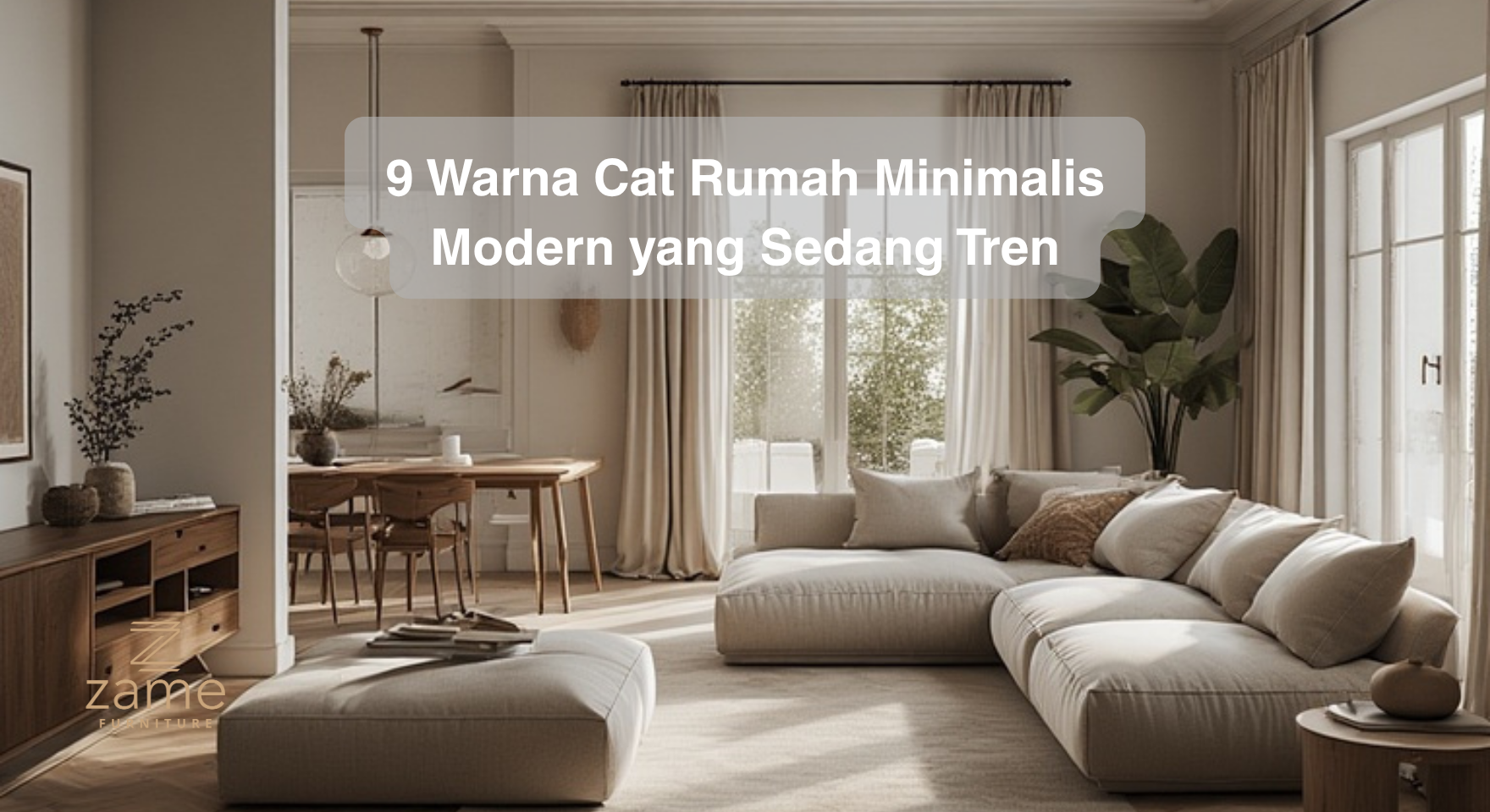 9 Warna Cat Rumah Minimalis Modern yang Sedang Tren
