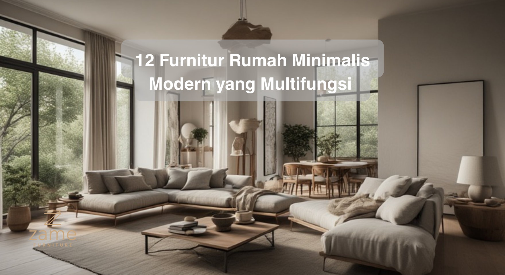 12 Furnitur Rumah Minimalis Modern yang Multifungsi