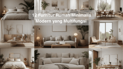 12 Furnitur Rumah Minimalis Modern yang Multifungsi