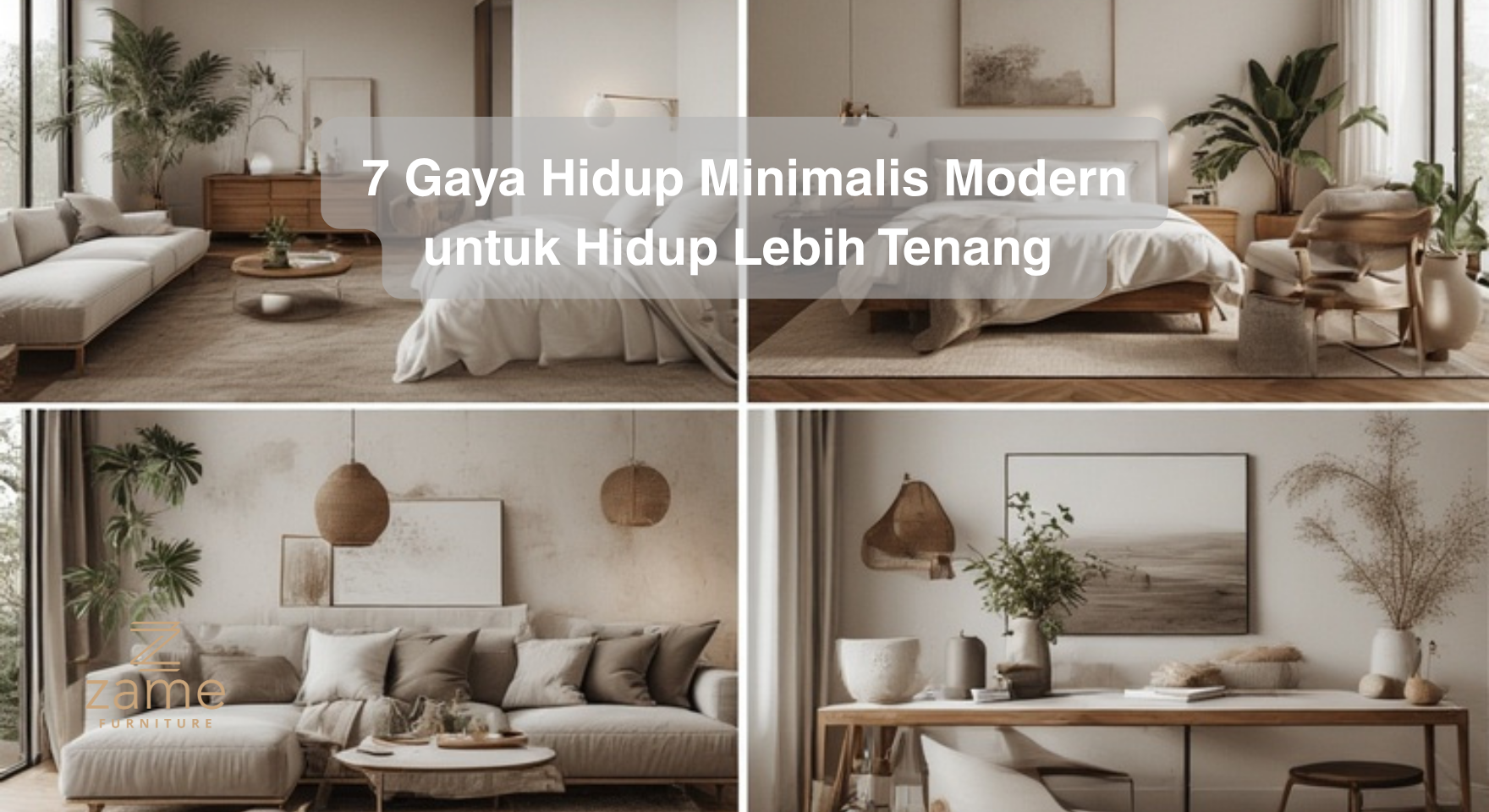 7 Gaya Hidup Minimalis Modern untuk Hidup Lebih Tenang