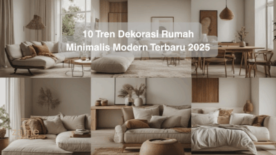 10 Tren Dekorasi Rumah Minimalis Modern Terbaru 2025