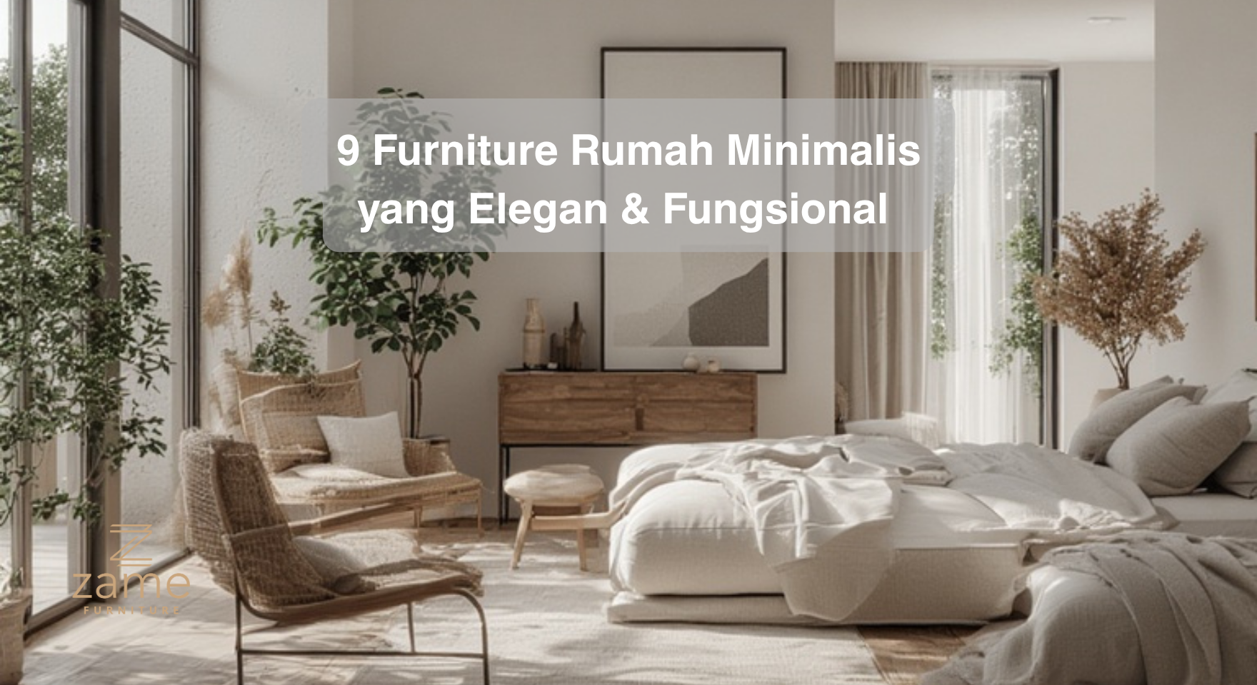 9 Furniture Rumah Minimalis yang Elegan & Fungsional