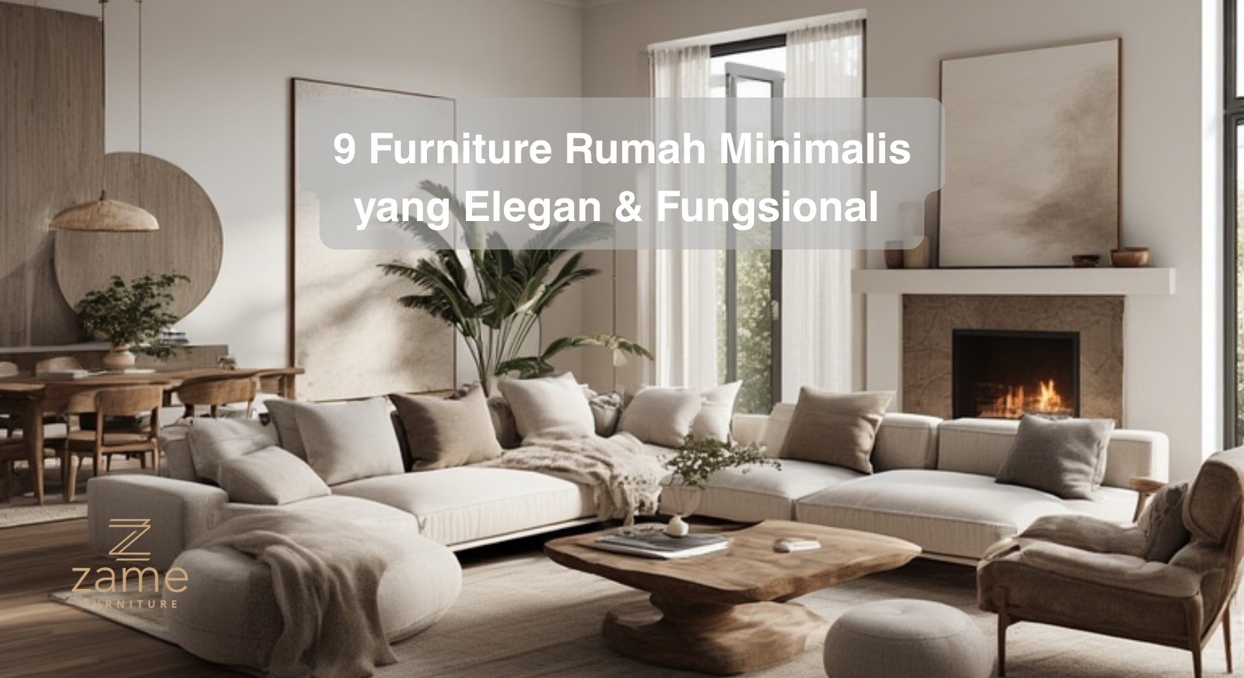 9 Furniture Rumah Minimalis yang Elegan & Fungsional
