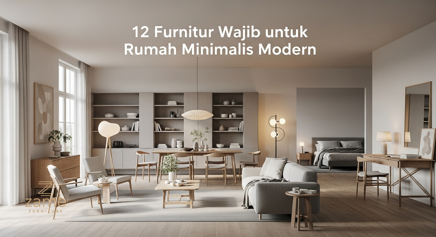 12 Furnitur Wajib untuk Rumah Minimalis Modern