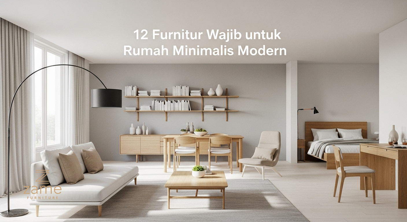 12 Furnitur Wajib untuk Rumah Minimalis Modern